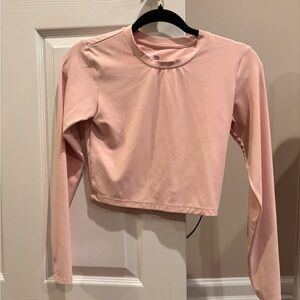 All in Motion Soft Pink Long Sleeve Tee